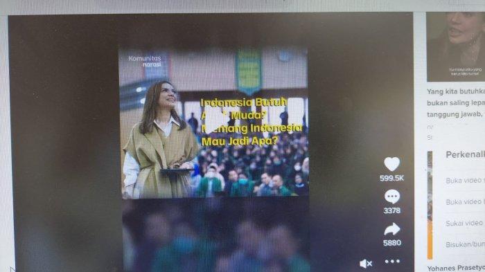 Video Viral Instagram, Najwa Shihab Saat Menjawab Pertanyaan dan Membuat Mahasiswa Terpelongo