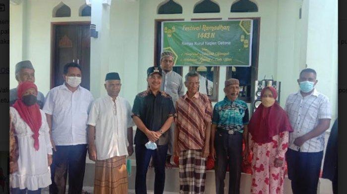 Wali Kota Kupang Bantu Jamaah di Masjid Nurul Yaqien Oetona