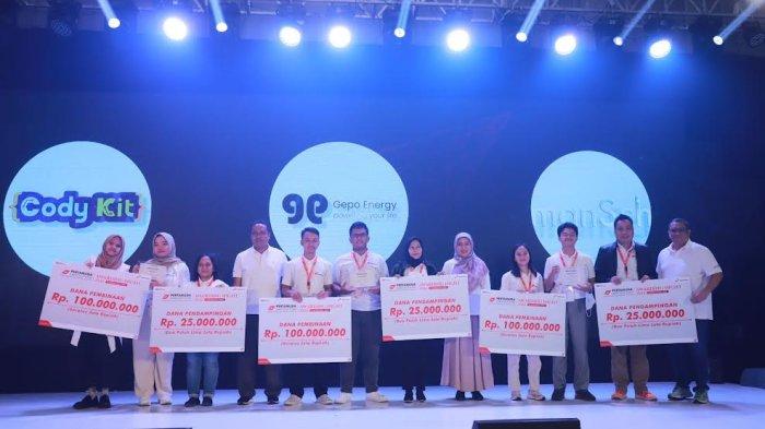 UI, UGM dan ITB Lolos Menjadi TOP 3 Pertamuda Seed and Scale 2022