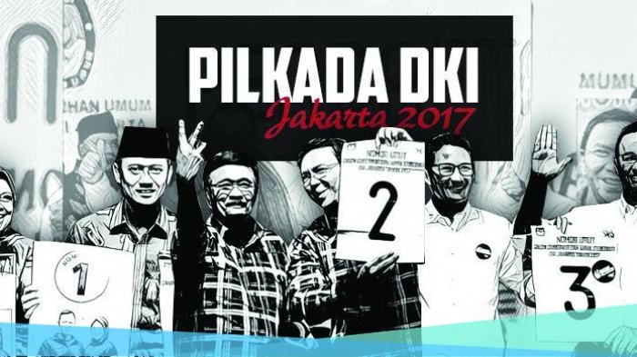 Survei Litbang Kompas: Elektabilitas Agus - Sylviana Murni Menurun, Ahok dan Anies Meningkat