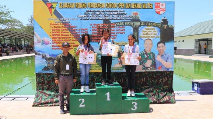 Anugerah Ati dan Serda Munawir Haris Dapat  Tiket Gratis dari PT Lion Group