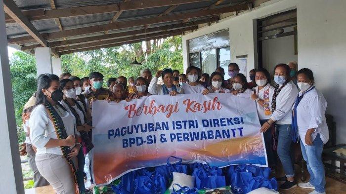 Paguyuban Istri Direksi BPD-SI dan Perwabantt Kembali Bagi Bantuan Bencana Alam