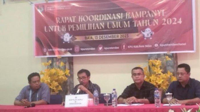 Jelang Natal dan Tahun Baru, Ketua KPU Rote Ndao Wanti-Wanti Parpol Kampanye di Tempat Ibadah
