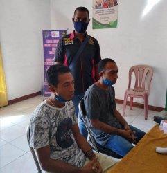 Polsek Paga Antar 2 Tersangka Kasus Pembunuhan ke Jaksa Sikka