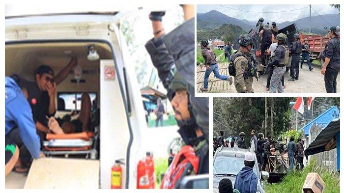 KKB Papua - Prajurit TNI Ditembak Numbuk Telenggen, Timah Panas Masih Bersarang di Paha Korban