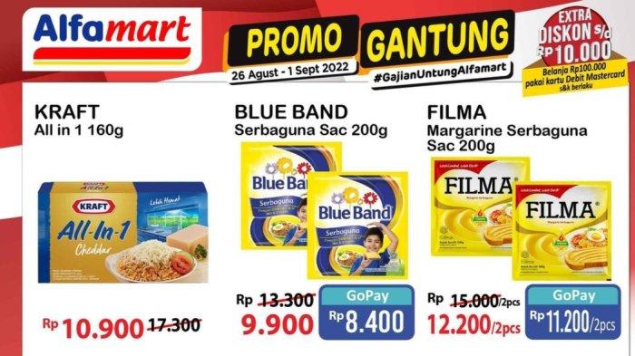 Promo Alfamart Hari Ini 27 Agustus 2022: Margarin 2Pcs Rp12.200, Nutella Rp31.900, Keju Rp10.900