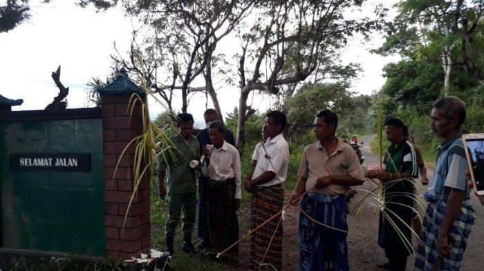 Ritual Adat  Tolak  Virus   Corona  Digelar di Desa  Du