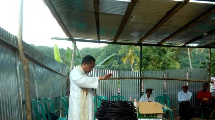 Pastor Paroki Benteng Jawa Minta Umat Wae Nenda Jaga Hutan dan Air