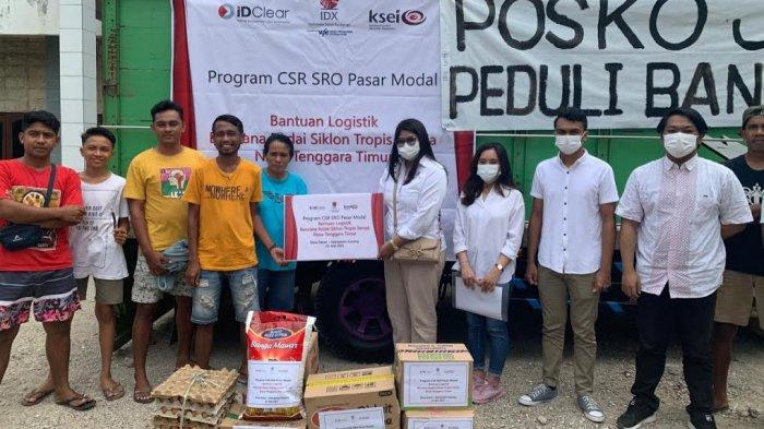 SRO Pasar Modal Bantu Sembako dan Seragam untuk Warga Terdampak Bencana