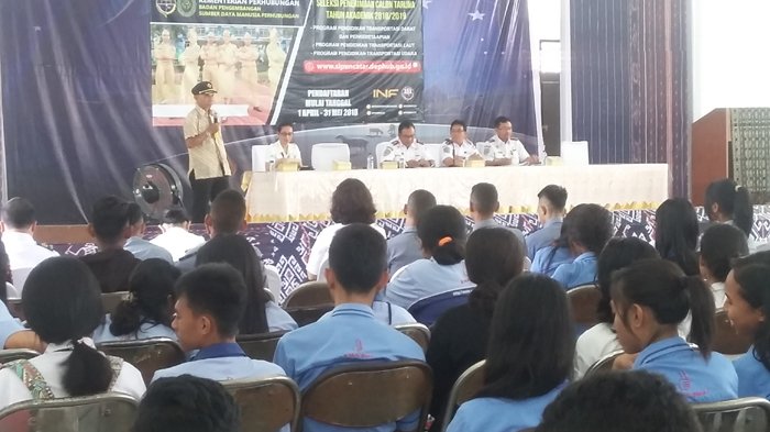 Kapten Heru Susanto Kasih Angin Segar, Anak NTT Bisa Masuk Sekolah Tinggi Perhubungan