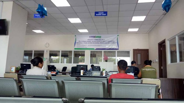 Ruang Tunggu RS Siloam Sepi