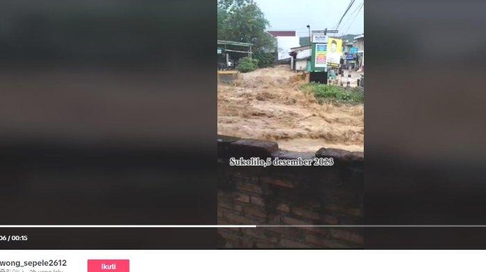 Berita Viral Banjir Bandang Terjadi Lagi Menerjang Wilayah Kabupaten Pati Provinsi Jawa Tengah