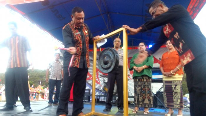 Acara Penutupan Pameran Informasi Pembangunan dan THR di Sumba Timur Berlangsung Sepi