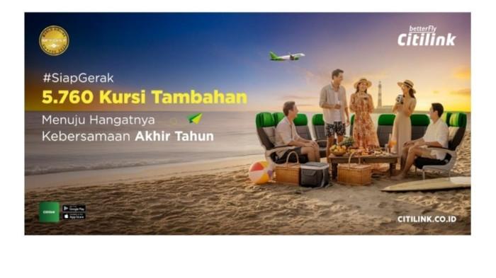 CITILINK - Citilink, tambahan kursi menuju hangatnya kebersamaan akhir tahun