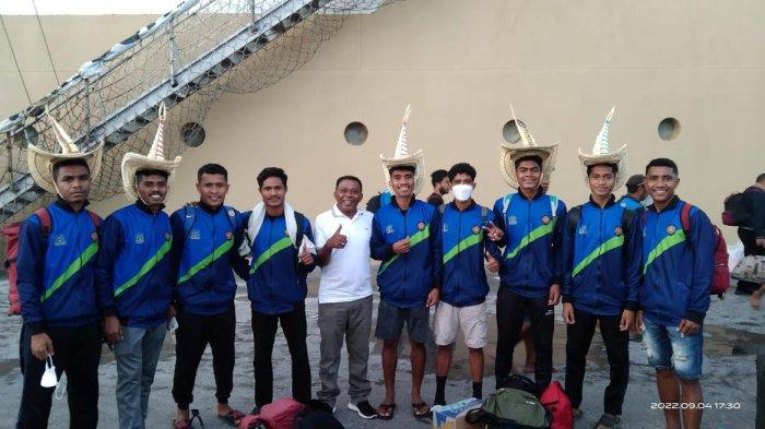 Menuju Kick Off Liga 3 El Tari Memorial Cup, Perserond Rote Ndao Pertama Tiba di Lembata