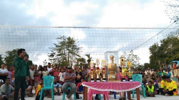 Persatuan Pemuda Pantar Barat Laut Kabupaten Alor Sukses Gelar Turnamen Voli