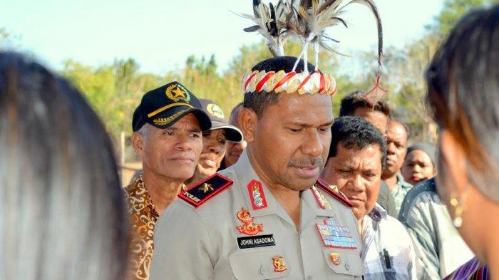 Safari Kamtibmas, Wakapolda Brigjen Johanis Asadoma Kunjungi WNI eks Timor Timur di Oebelo