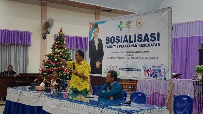 Sosialisasi Fasilitas Kesehatan, Melkiades Laka Lena: RSUP Kupang Segera Diresmikan