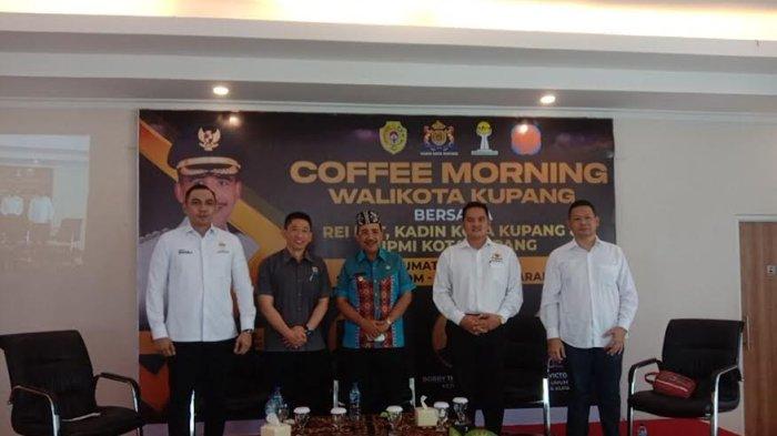 Coffee Morning Bersama Wali Kota Kupang, Kadin Sebut Wajah Kota Kupang Berubah