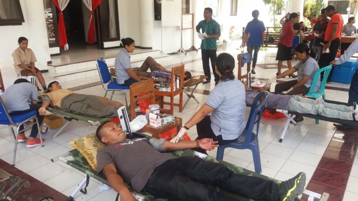 Panitia HUT Kota Kefamenanu Gelar Donor Darah