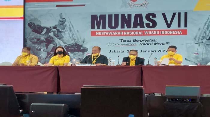 Yesi Liyanto Masuk dalam Fornasi  Pimpinan Sidang Tetapkan Airlangga Ketum Wushu