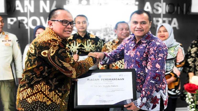 JNE Terima Penghargaan dari Badan Narkotika Nasional Provinsi DKI Jakarta