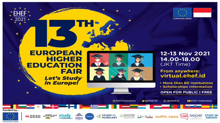 100 Universitas Terkemuka Eropa Ikut Pameran Perguruan Tinggi Eropa di Indonesia