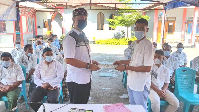 Begini Suasana Saat Warga Binaan Lapas Lembata Terima Remisi Idul Fitri 1443 H