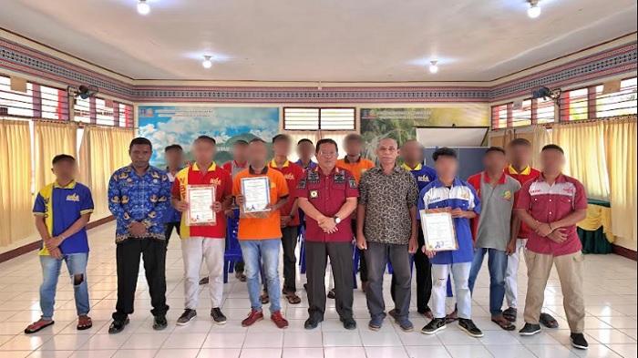 14 WBP Lapas Atambua Terima Ijazah Program Pendidikan Non Formal