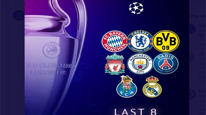 Mengejutkan, Pertemuan Tim Senegara Terbuka Terutama Inggris, Undian Perempat Final Liga Champions