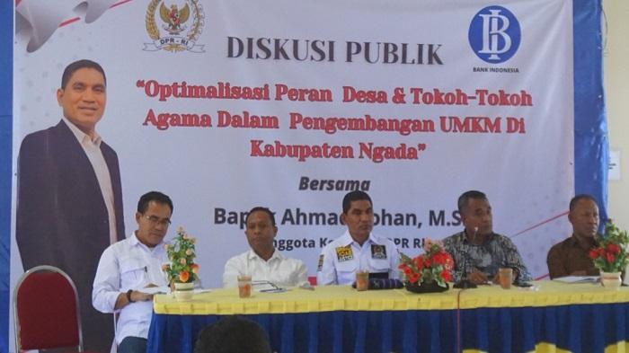 Gandeng Bank Indonesia, Anggota Komisi XI DPR RI Ahmad Yohan Dorong Pengembangan UMKM di Ngada