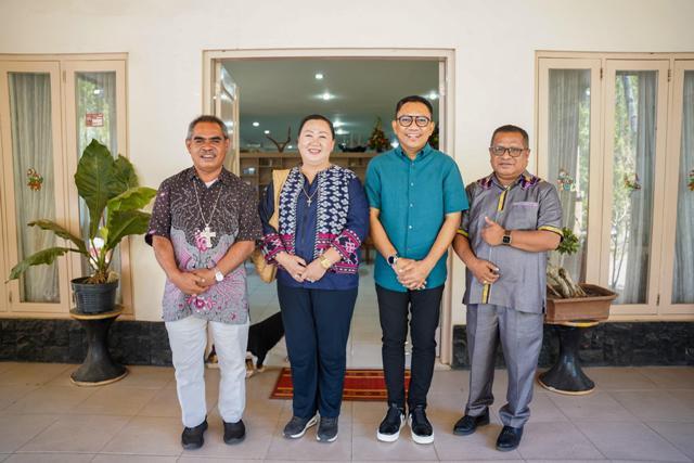 Bertemu Uskup Agung Kupang, Ansy-Jane Siap Bangun Kolaborasi Bersama