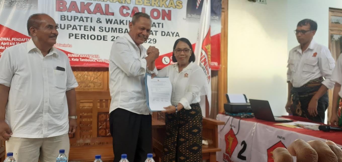 Pilkada Sumba Barat Daya, Ketua Gerindra Sebut Tidak Ada Kandidat yang Sudah Kantongi SK