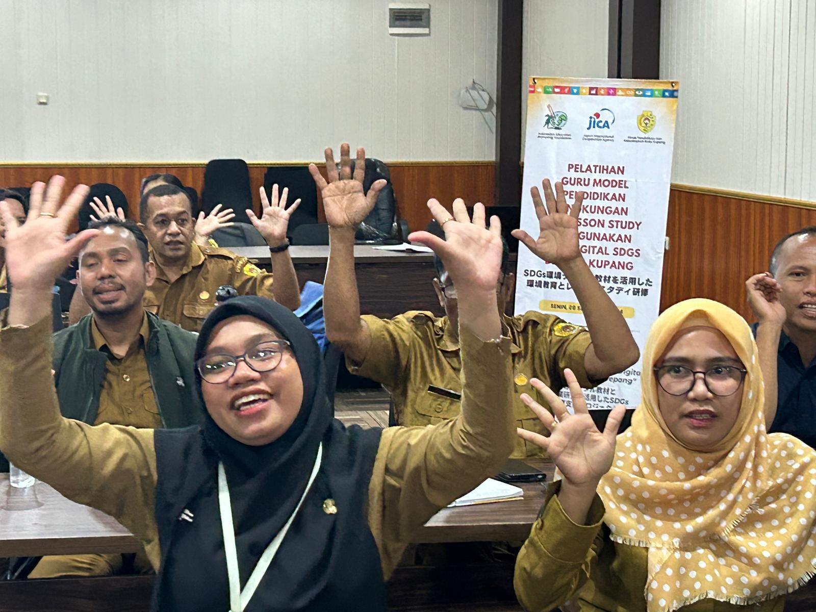 IEPF dan JICA Gandeng Pemkot Kupang Gelar Pelatihan Guru Model Pendidikan Lingkungan