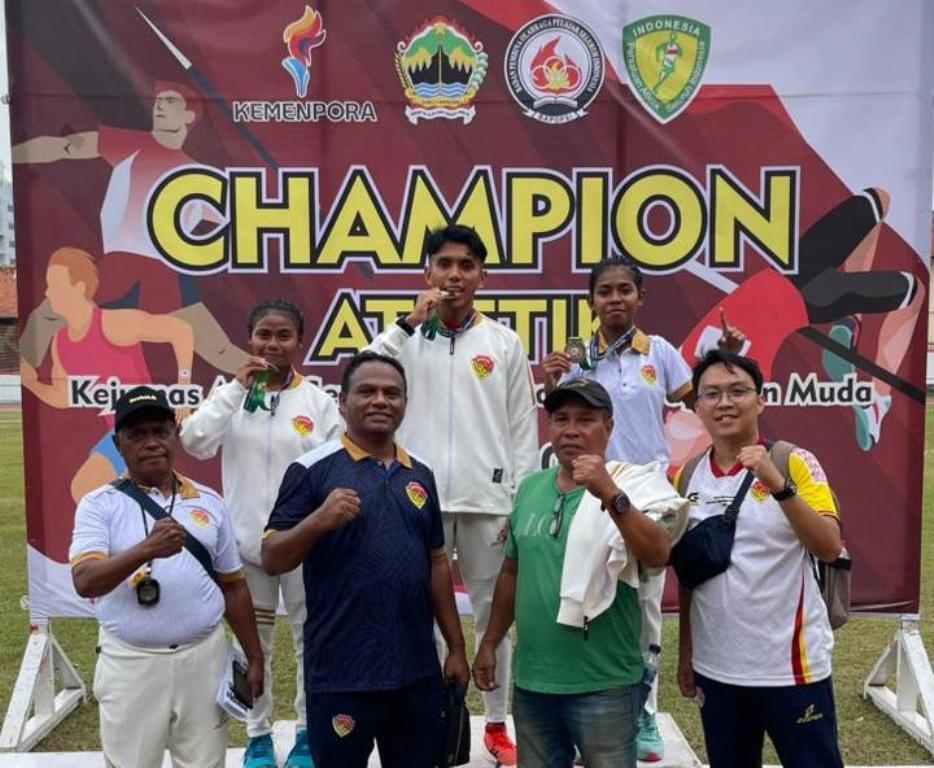 Spobnas Kontingen Atletik NTT Raih 4 Emas dan 1 Perak di Kejurnas SPOBNAS 2025 ...