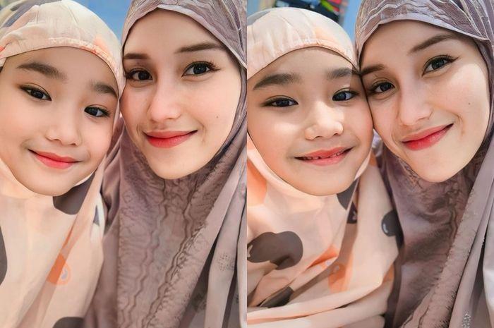 Ayu Ting Ting dan Bilqis Kompak Pakai Outfit ini Sambut Ramadan, Dipuji Cantiknya Bak Bidadari Surga