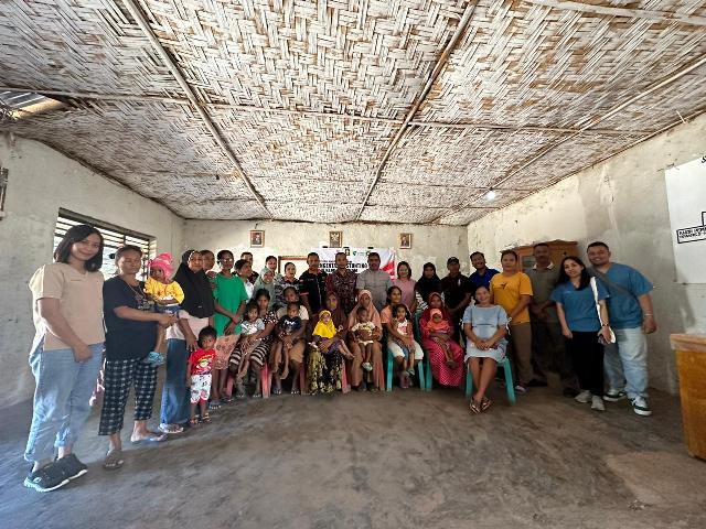 Gelar Bakti Sosial Pengentasan Stunting, Lapas Waikabubak Berikan Bantuan PMT dan Edukasi Stunting