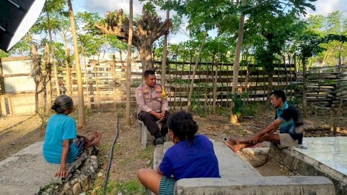 Pertegas Keamanan Wilayah, Polsek Pantai Baru Rote Ndao Gencarkan Patroli Humanis - Pos-kupang.com
