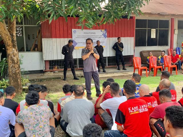 Kalapas Atambua Pamit dengan WBP, Ajak Taati Aturan dan Aktif Program Pembinaan