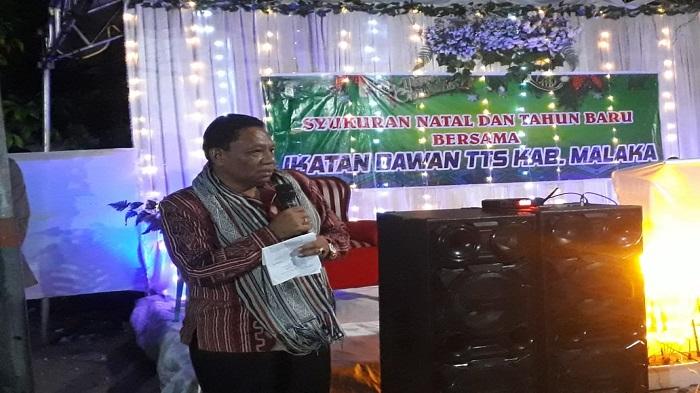 Bupati Simon Hadir di Acara Nataru Keluarga Besar TTS di Malaka