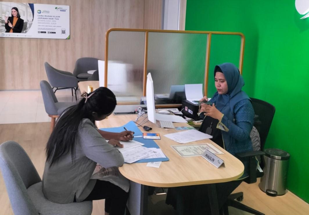BP Jamsostek Dapat Layani Peserta Pemohon Pencairan Klaim Program Jaminan Hari Tua