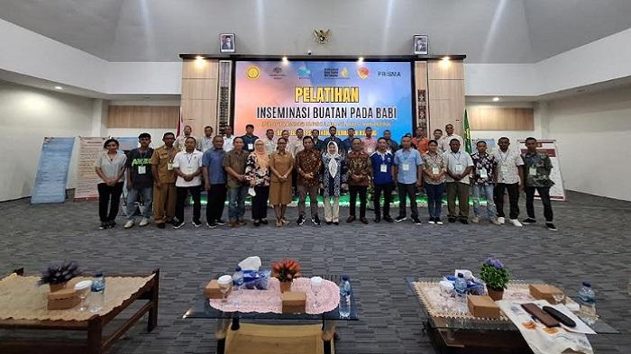 BBPP Kementan Selenggarakan Pelatihan Inseminasi Ternak Babi di NTT