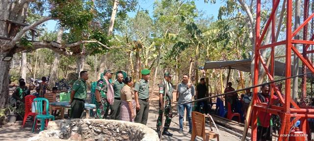 Danrem 161/Wira Sakti Tinjau Pengeboran Sumur Bantuan Pangdam IX/Udayana di Timor Tengah Utara