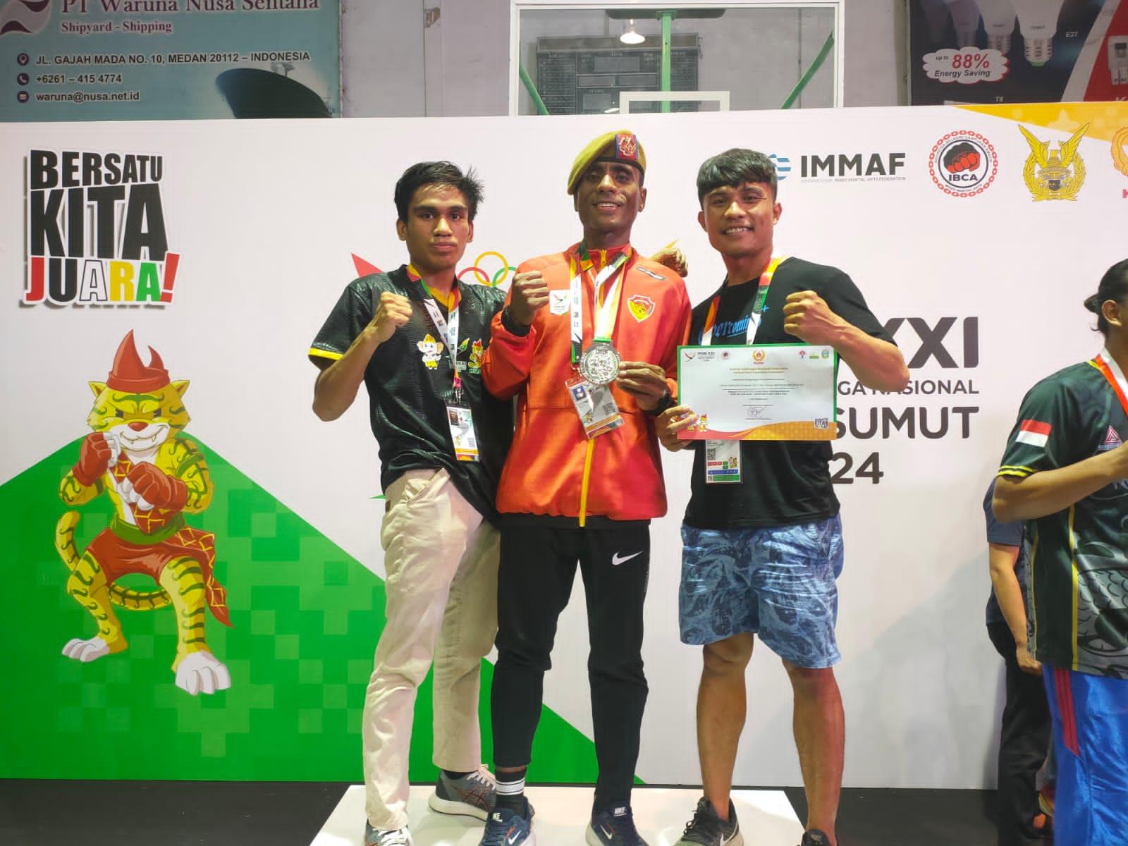 Daud Silubun Rebut Perak Untuk NTT dari Cabang MMA