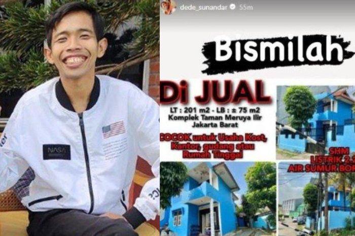 Dede Sunandar sampai Jual 2 Mobil Demi Nyaleg, Kini Sang Komedian Kepergok Jual Rumah