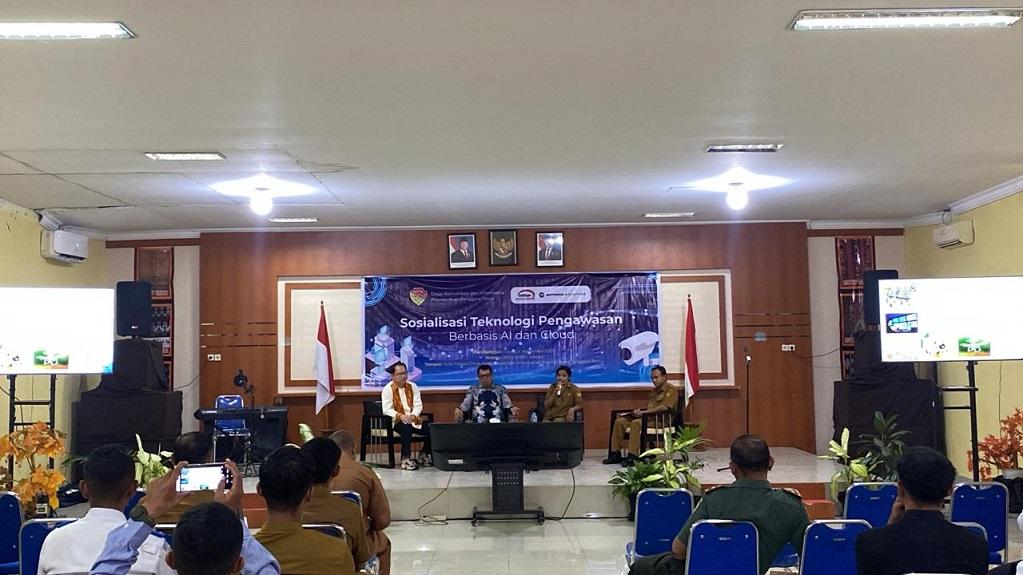 Diskominfo Provinsi NTT Sosialisasi Teknologi Pengawasan Berbasis Al dan Cloud 