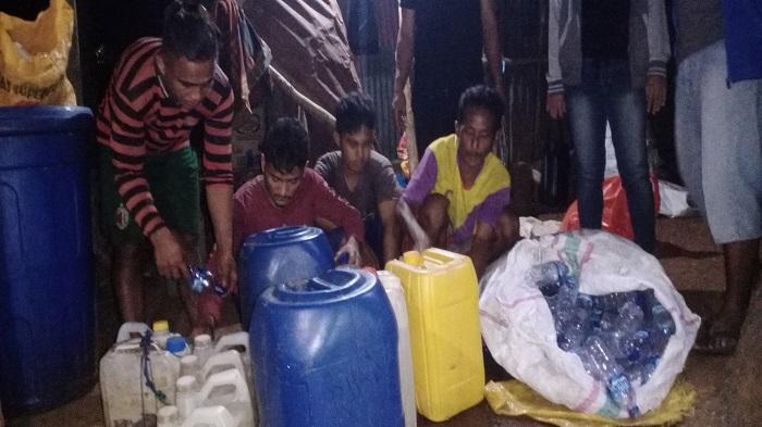 BREAKING NEWS: Polisi Gerebek dan Bongkar Tempat Penyulingan Sopi di Kupang