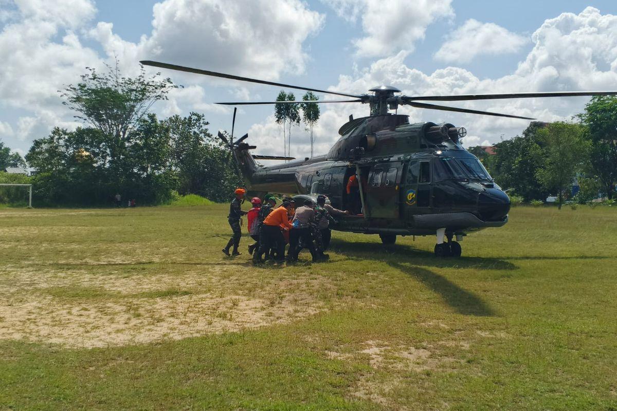 Helikopter Jatuh di Kalbar, Delapan Korban Ditemukan Tewas