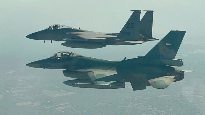 Latihan Bersama TNI AU dan AU Amerika Serikat Libatkan Pesawat Tempur dan Pasukan Khusus