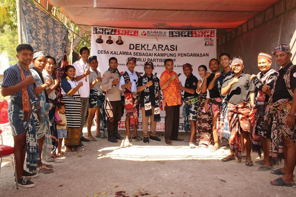 NTT Memilih, Hadir di 22 Kecamatan Sumba Timur, Ini Tujuan Kampung Pengawasan Pemilu Partisipatif